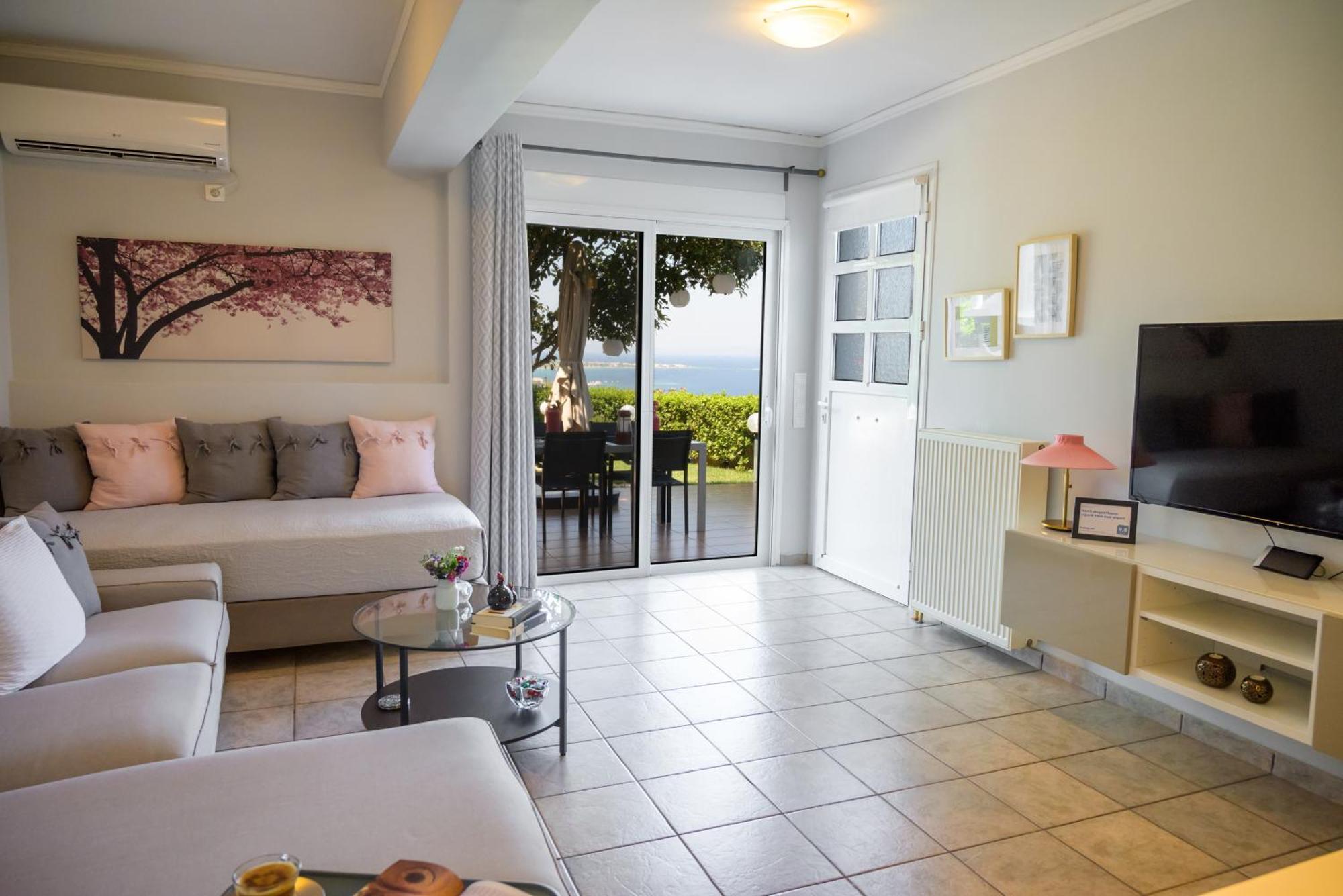 Harris Elegant House Superb View Near Airport Daire Artemida  Dış mekan fotoğraf